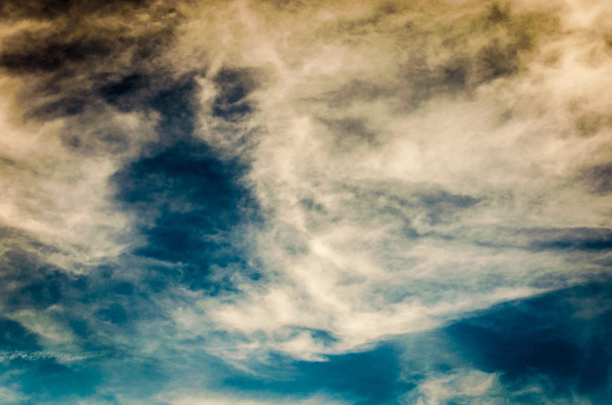 Cloudscape photograph